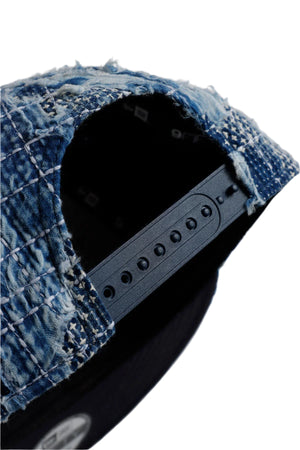 6 PANEL BORO CAP - INDIGO