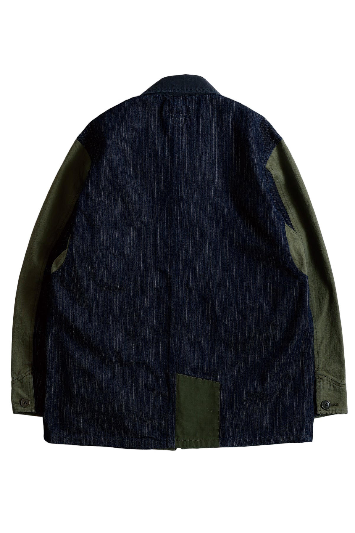 COVERALL JACKET RINSE - KHAKI