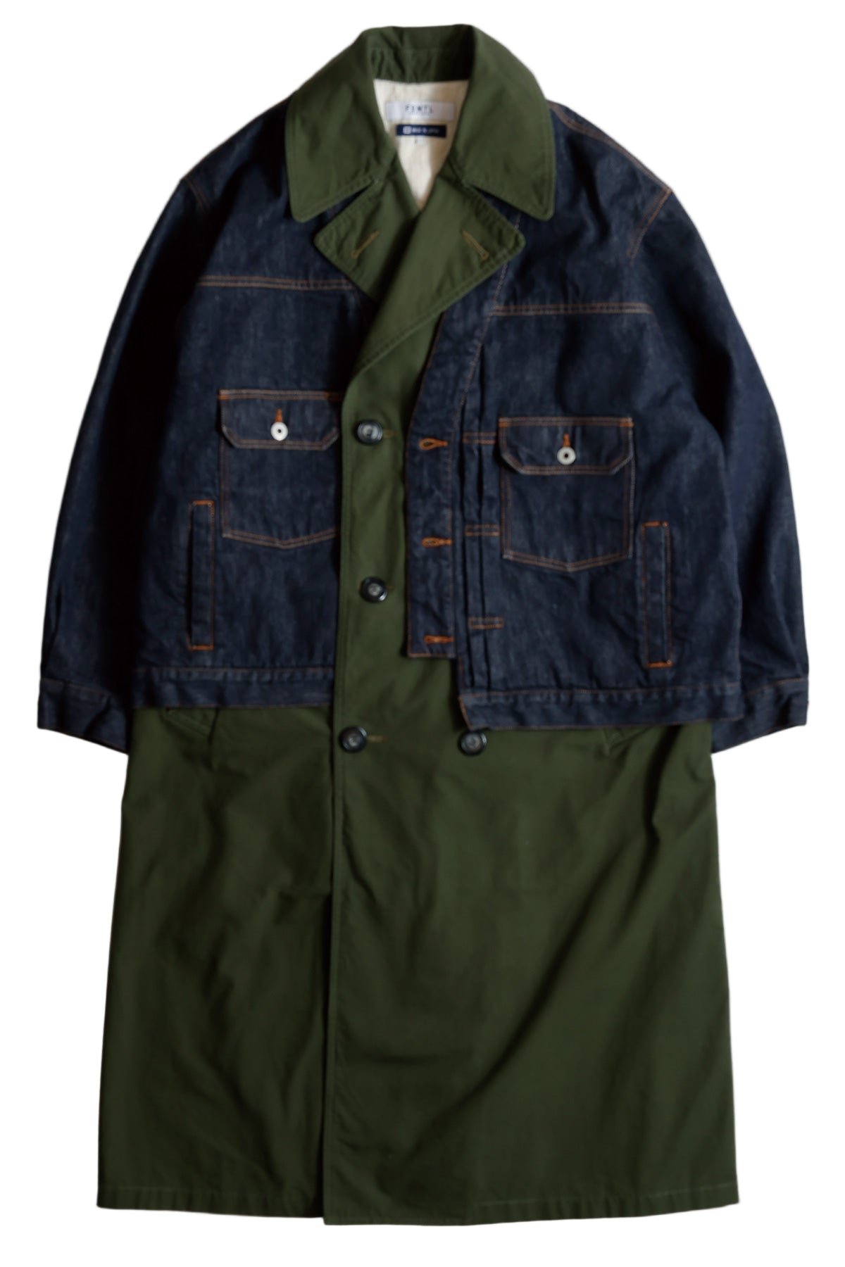 SECOND JACKET TRENCH COAT - KHAKI