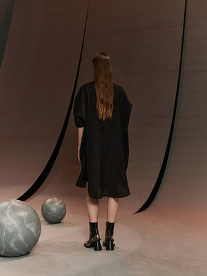 RENEW DRESS - BLACK