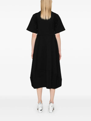 VERY EASY DRESS - BLACK BUBBLES
