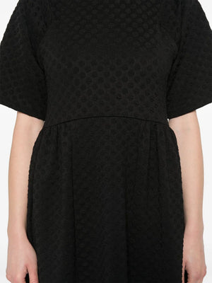 VERY EASY DRESS - BLACK BUBBLES