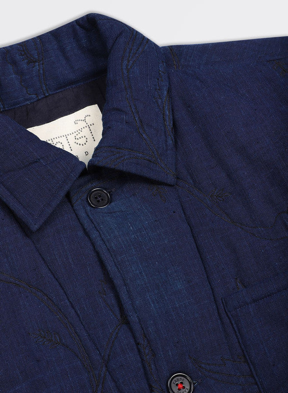 BODHI JACKET - INDIGO BLUE