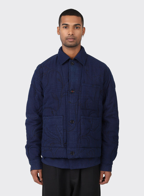 BODHI JACKET - INDIGO BLUE