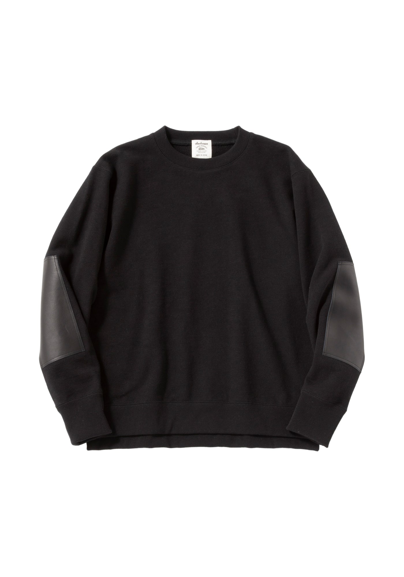 GG ARMORED CREWNECK SWEATSHIRT - BLACK