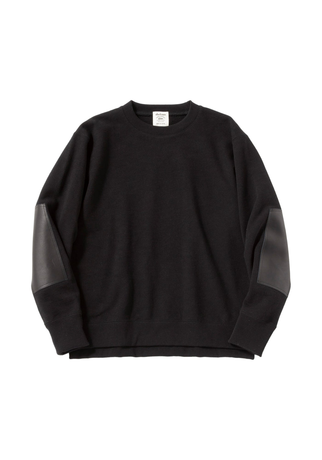 GG ARMORED CREWNECK SWEATSHIRT - BLACK
