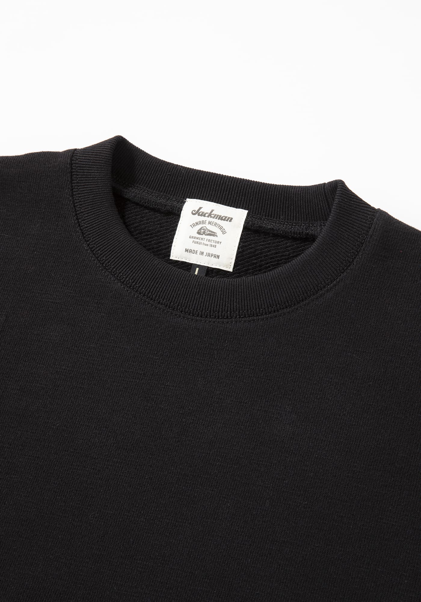 GG ARMORED CREWNECK SWEATSHIRT - BLACK