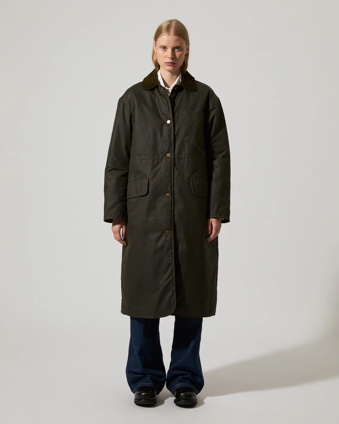 JOAN JETT PADDED COAT - BROWN