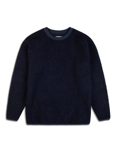 JUNCTION SWEATSHIRT ITALIAN WOOL - MIDNIGHT