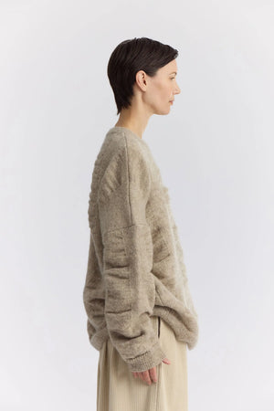 WATERFALL SWEATER - NATURAL