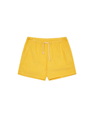 FORMIGAL BABY CORD SHORTS - YELLOW