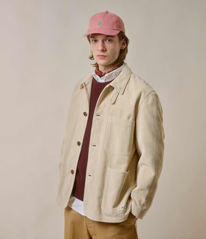 GOOD BASIC ORGANIC COTTON CORDUROY JACKET - NATURAL