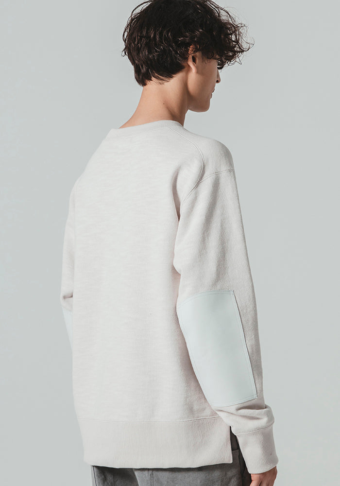 GG ARMORED CREWNECK SWEATSHIRT - ROSIN WHITE