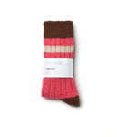 GOOD BASICS MERINO WOOL SOCKS - RASPBERRY