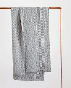 BAKUBA THROW - CHARCOAL