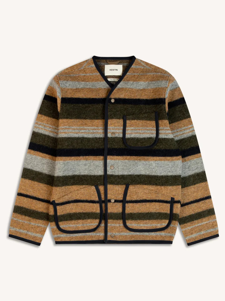 NEIST CARDIGAN - STRIPE ITALIAN WOOL