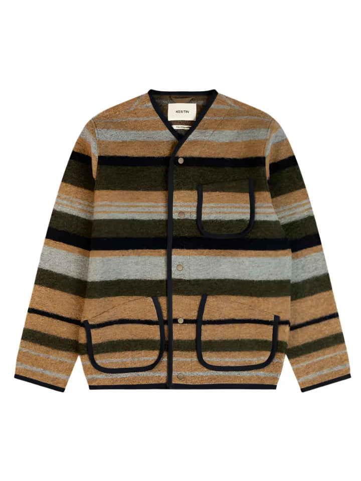 NEIST CARDIGAN - STRIPE ITALIAN WOOL