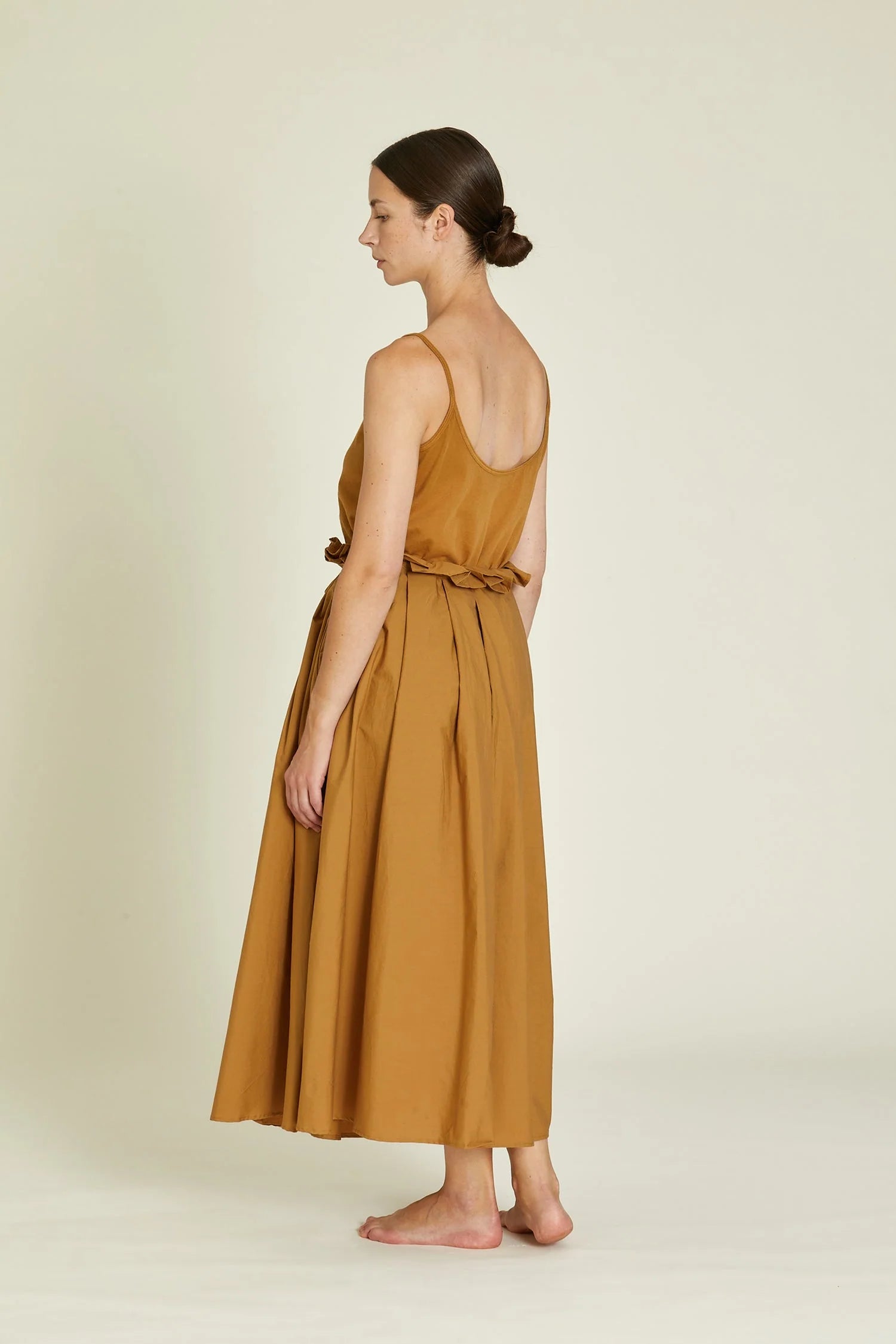 PARACHUTE SKIRT - CAMEL