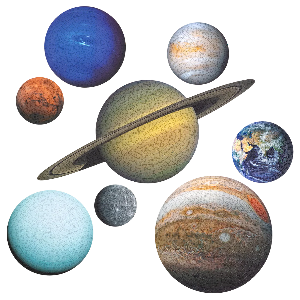 THE PLANETS 8 PUZZLE SET