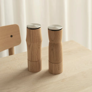 STORM SALT & PEPPER MILL SET - OAK