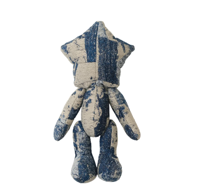 JACQUARD INDIGO STAR DOLL