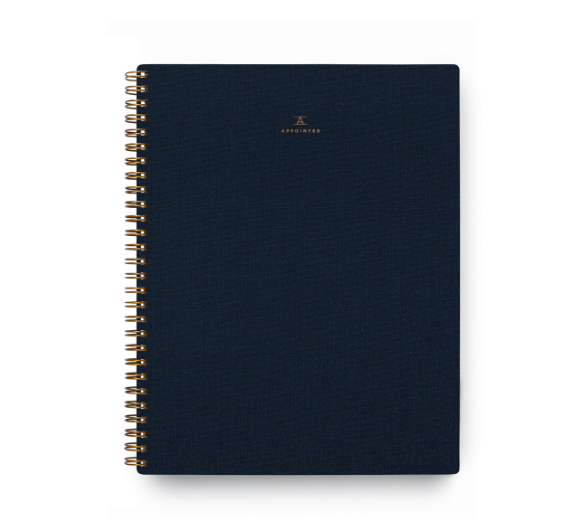 THE NOTEBOOK GRID - OXFORD BLUE