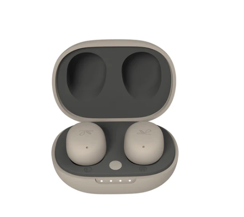 aPOP MICRO IN-EAR HEADPHONES - IVORY SAND