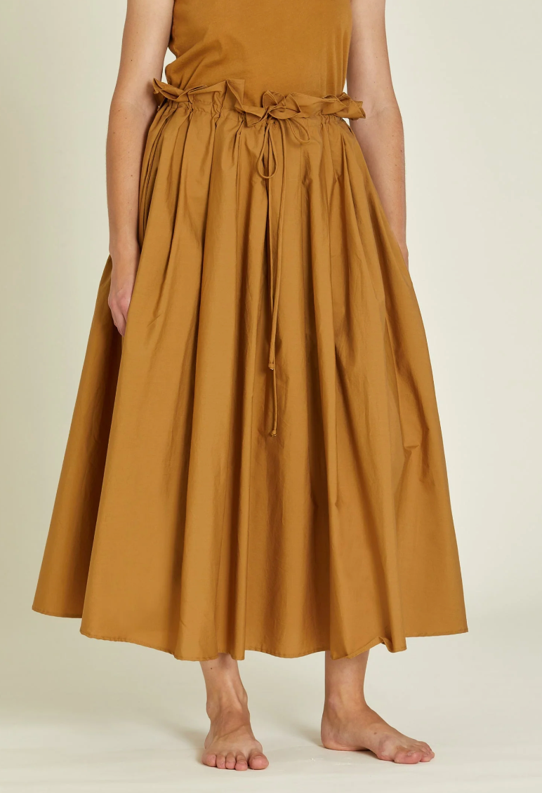 PARACHUTE SKIRT - CAMEL