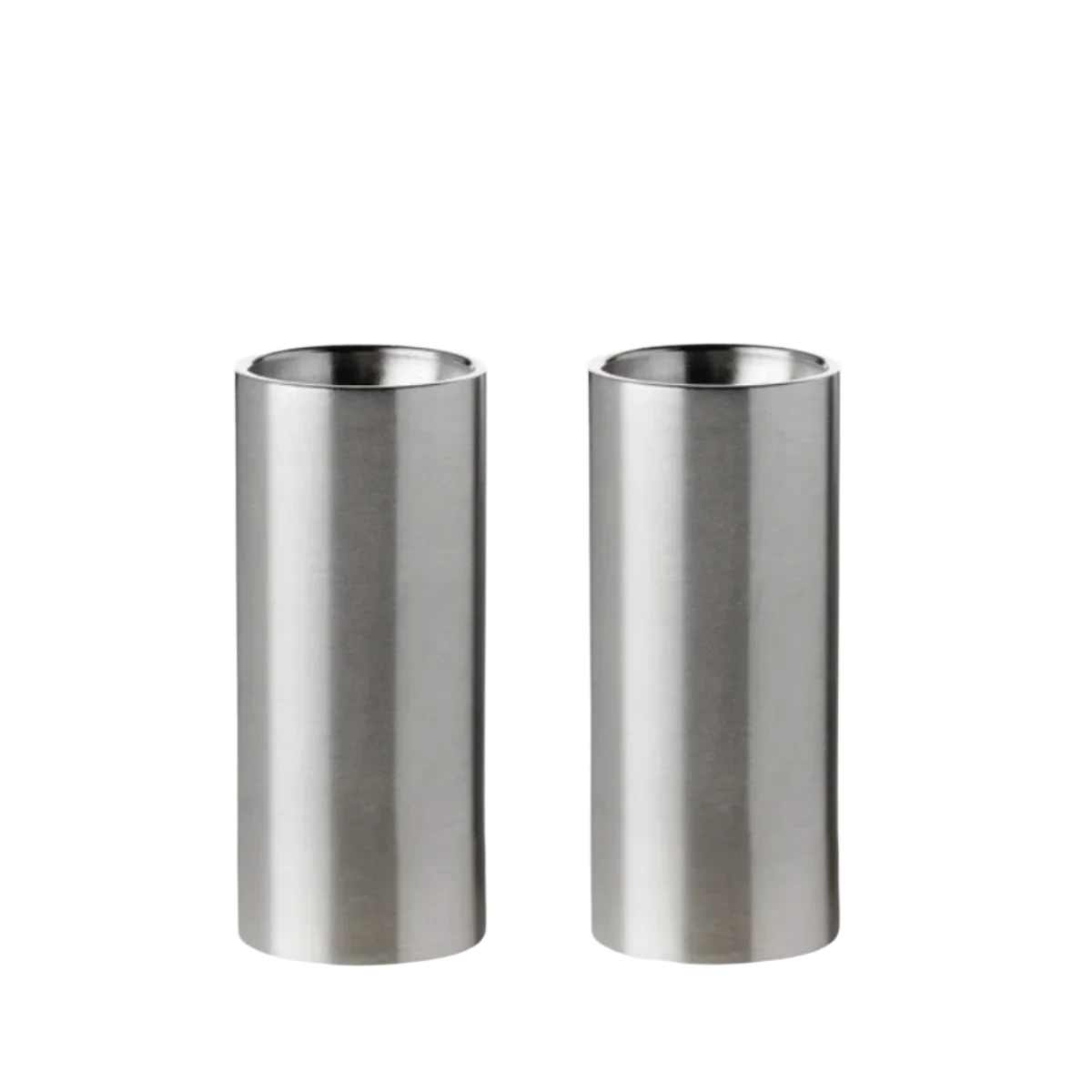 ARNE JACOBSEN SALT & PEPPER SET - STAINLESS STEEL