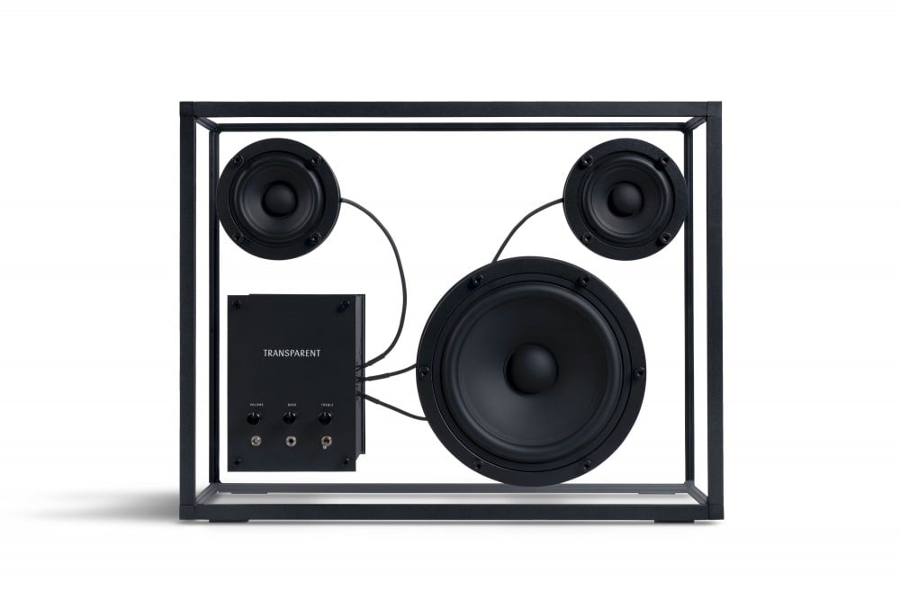 TRANSPARENT SPEAKER - BLACK