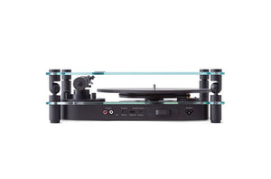TRANSPARENT TURNTABLE - BLACK
