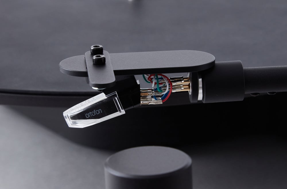 TRANSPARENT TURNTABLE - BLACK