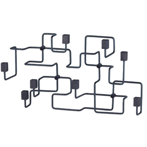UNDERGROUND COAT RACK - BLACK OAK / BLACK