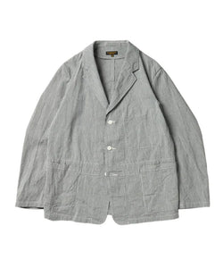 BRITISH 3B JACKET - INDIGO PINSTRIPE