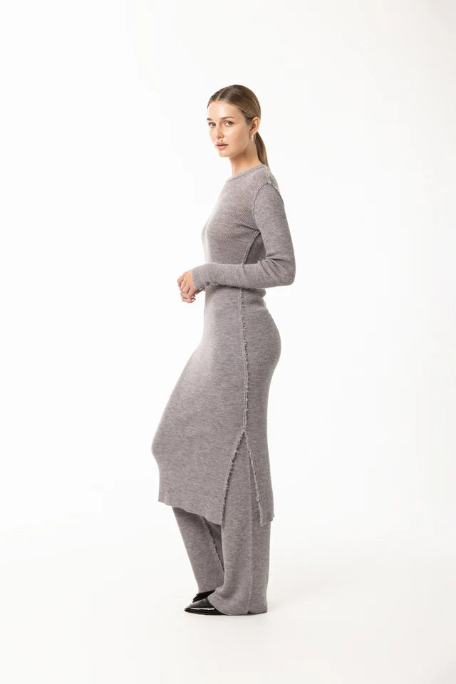 BINA DRESS - GREY
