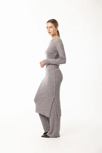 BINA DRESS - GREY