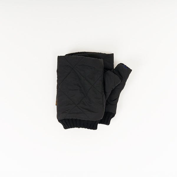 GO OUT QUILT GLOVES - BLACK