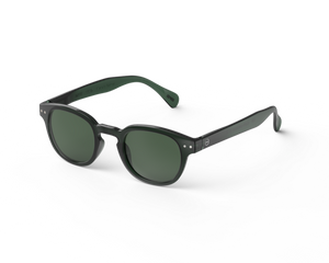 IZIPIZI ADULT SUNGLASSES #C - BAKELITE GREEN