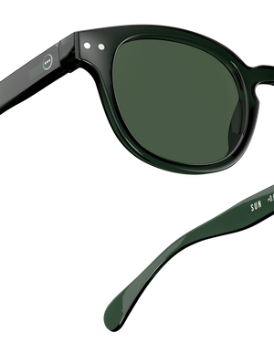 IZIPIZI ADULT SUNGLASSES #C - BAKELITE GREEN