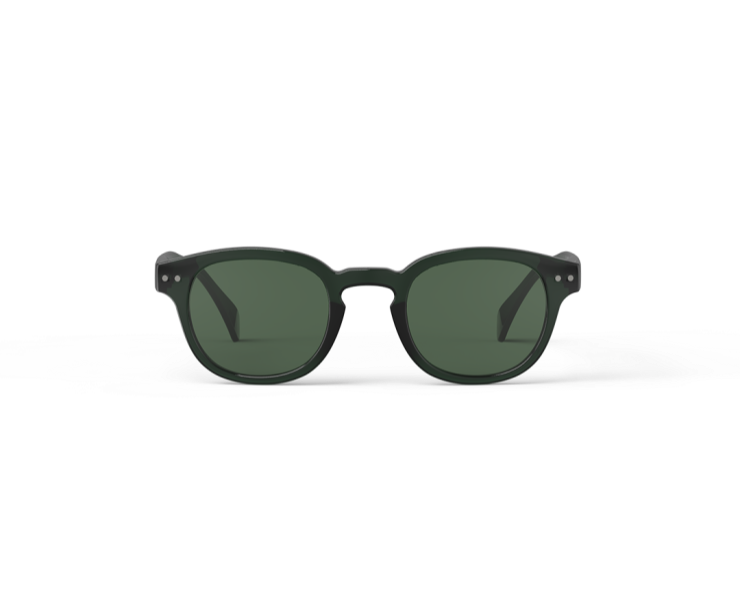 IZIPIZI ADULT SUNGLASSES #C - BAKELITE GREEN