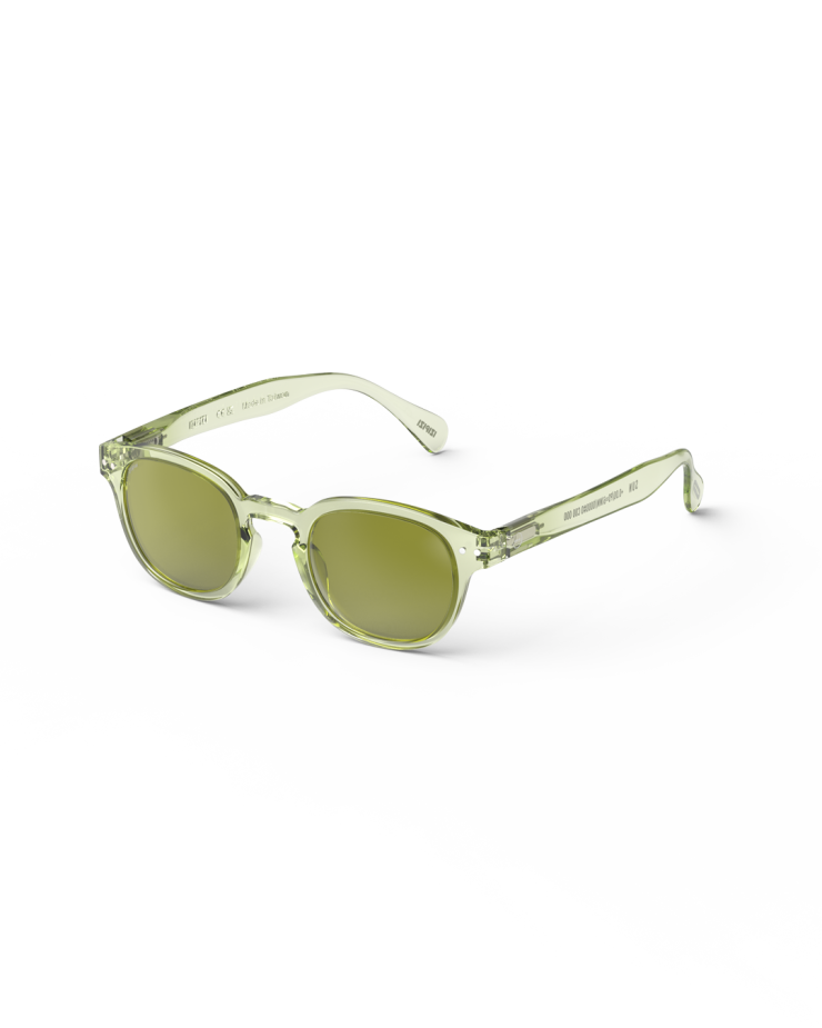 IZIPIZI ADULT SUNGLASSES #C - DYNAMIC GREEN