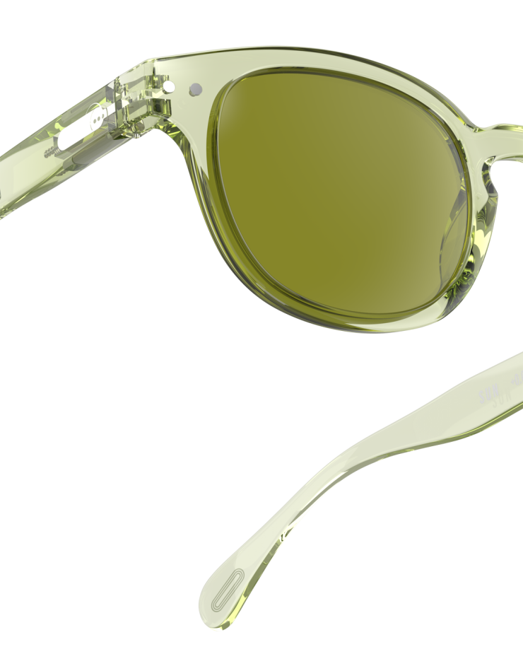 IZIPIZI ADULT SUNGLASSES #C - DYNAMIC GREEN