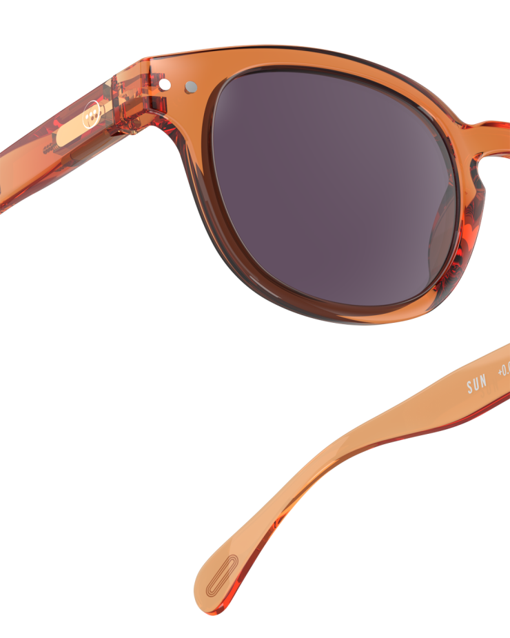 IZIPIZI ADULT SUNGLASSES #C - ORANGE SMASH