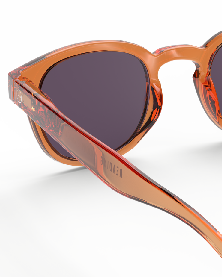 IZIPIZI ADULT SUNGLASSES #C - ORANGE SMASH