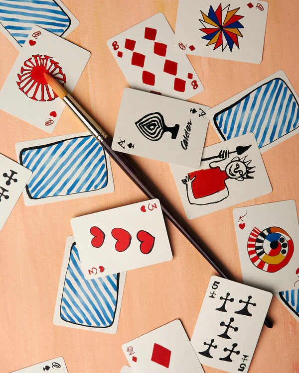CALDER PLAYING CARDS