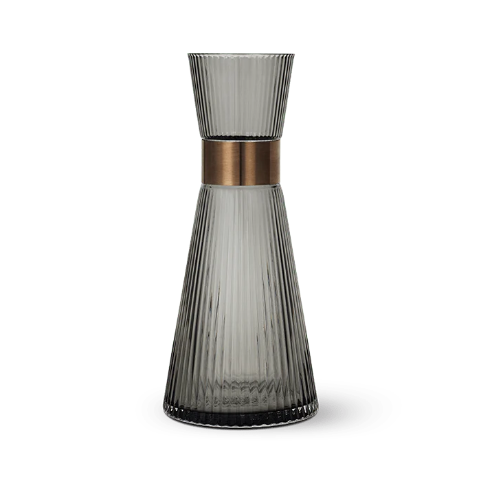 GRAND CRU WATER CARAFE 33.8OZ - SMOKE