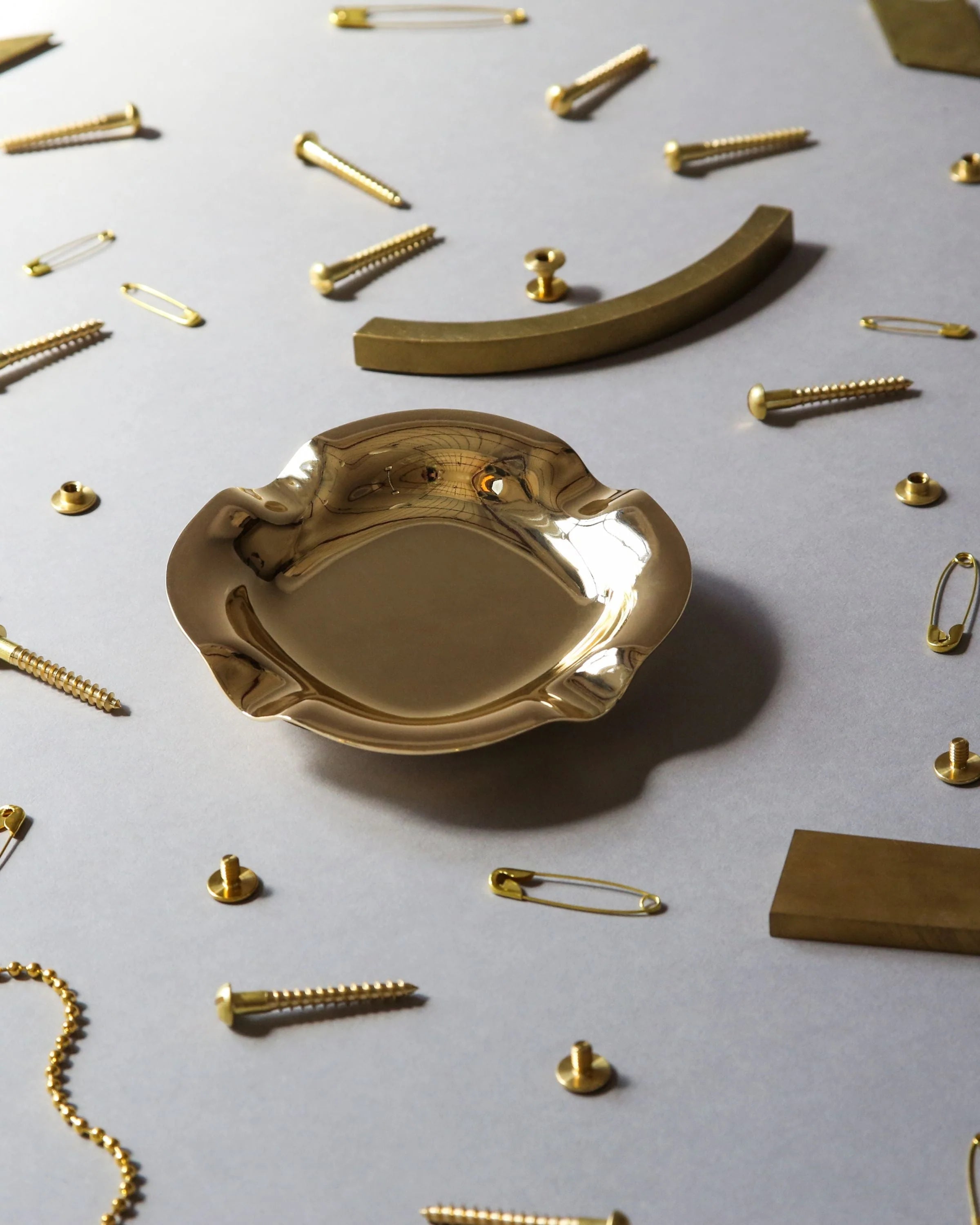 CASTRO TRAY - BRASS