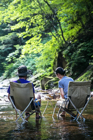 LOW BEACH CHAIR - KHAKI