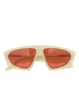 CLIFF SUNGLASSES - IVORY RED