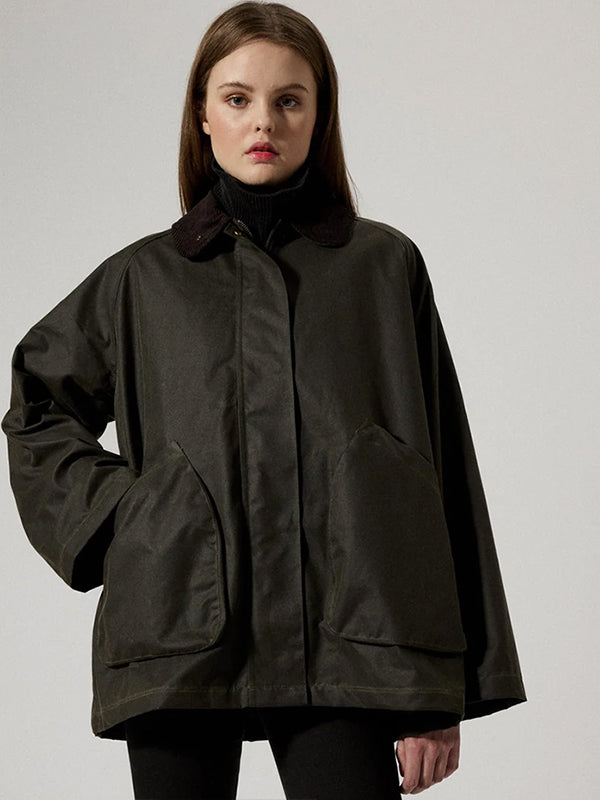 DAVONNA JACKET - BROWN